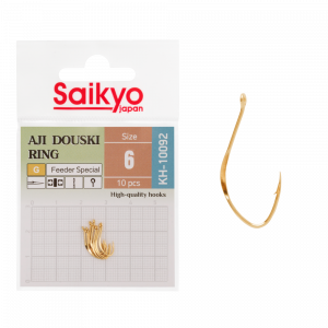 Крючки Saikyo KH-10092 G №06 (10 шт) Крючки Saikyo KH-10092 G №06 (10 шт)